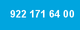 922 171 64 00
